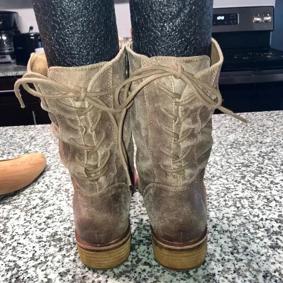 Sofft Sharnell Low Boots Leather Brown Sz 8.5 - Picture 3 of 7